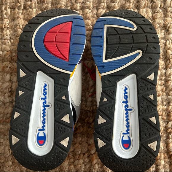 Champion Mens Sneakers with Red and Purple Accents-US9.5 - Picture 5 of 11